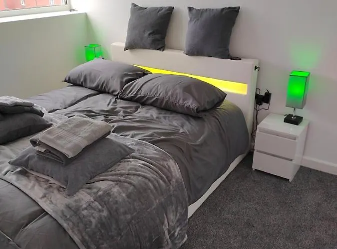 Moden Stylish Appartment In Southsea Free Onsite Parking